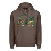 Coffee just one more plant Premium Hoodie - MaliasSmallBusiness