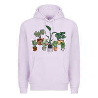Lilac just one more plant Premium Hoodie - MaliasSmallBusiness