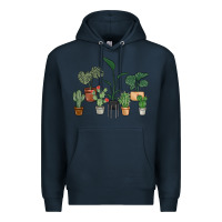 Navy just one more plant Premium Hoodie - MaliasSmallBusiness