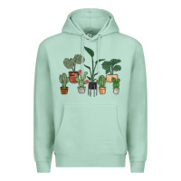 Seafoam just one more plant Premium Hoodie - MaliasSmallBusiness
