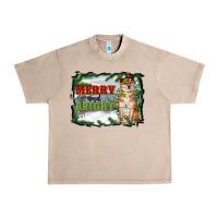 French Oak merry and bright shiba inu Urban Heavy Tee - RanaPortraitStore