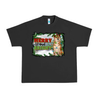 Pigment Black merry and bright shiba inu Urban Heavy Tee - RanaPortraitStore