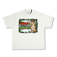 Pistachio merry and bright shiba inu Urban Heavy Tee - RanaPortraitStore