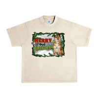 Sandshell merry and bright shiba inu Urban Heavy Tee - RanaPortraitStore