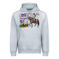 Heather Grey cosmic cowgirl Urban Hoodie - SublimationCraftShop