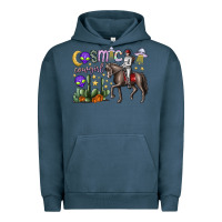Pigment Midnight Navy cosmic cowgirl Urban Hoodie - SublimationCraftShop