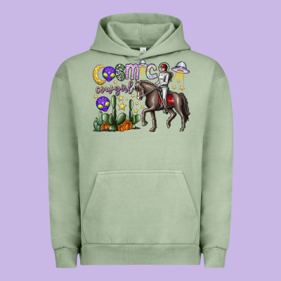 Cosmic Cowgirl Urban Hoodie Designed By Sublimationcraftshop