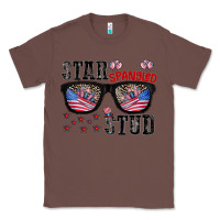 Chestnut star spangled stup Classic Tee - CowhideDigitalArt
