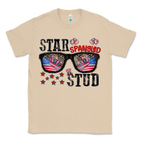 Mushroom star spangled stup Classic Tee - CowhideDigitalArt