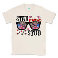 Natural star spangled stup Classic Tee - CowhideDigitalArt