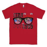 Red star spangled stup Classic Tee - CowhideDigitalArt