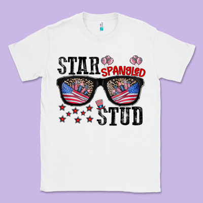 Star Spangled Stup Classic Tee Designed By Cowhidedigitalart