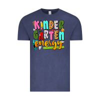 Vintage Denim kindergarten energy Vintage Tee - texasbilliewilder
