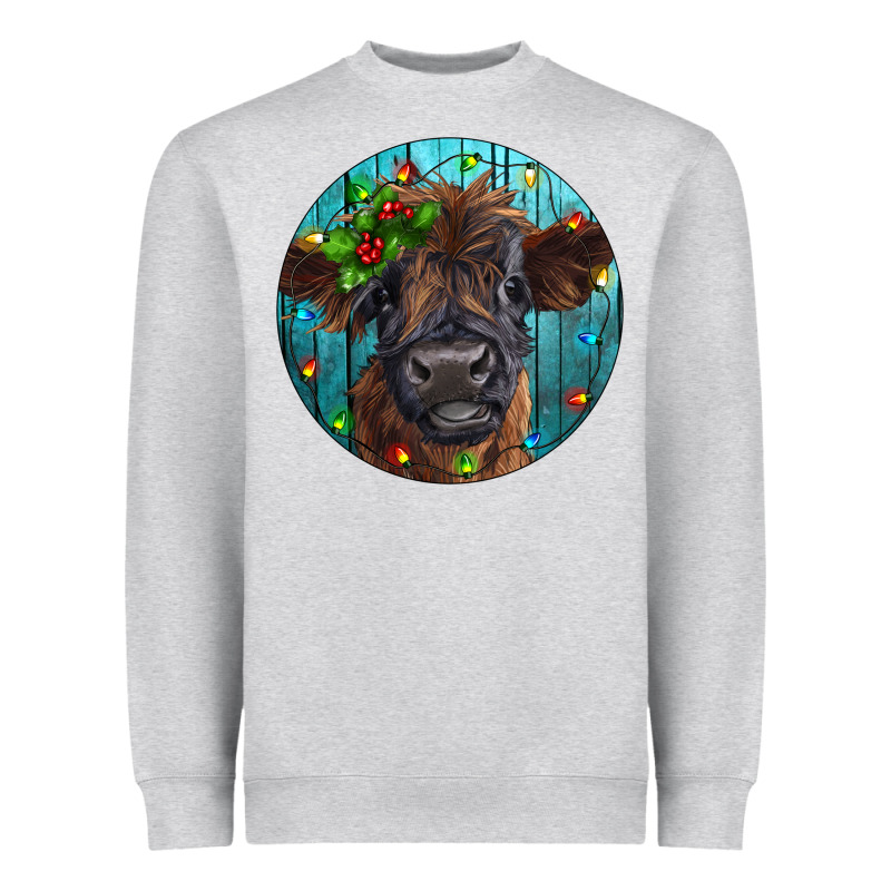 Calf Christmas Heavyweight Sweatshirt by RanaPortraitStore | Teevron