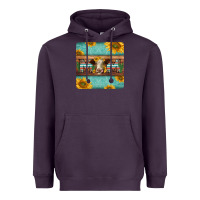 Plum hereford cattle mom coaster Heavyweight Hoodie - Jasminsmagicworld