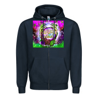Navy witch vibes crystal ball tumbler Zipper Hoodie - BundleAndBundleShop