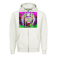 Oatmeal Heather witch vibes crystal ball tumbler Zipper Hoodie - BundleAndBundleShop