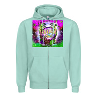 Seafoam witch vibes crystal ball tumbler Zipper Hoodie - BundleAndBundleShop