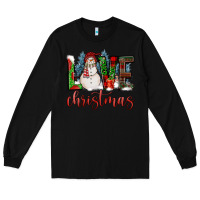 Black love christmas Long Sleeve Tee - FaDigitalArtStudio
