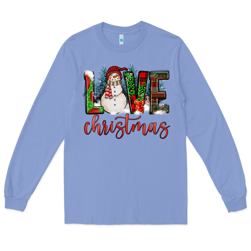 Love Christmas Long Sleeve Tee by FaDigitalArtStudio | Teevron