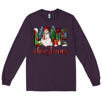 Plum love christmas Long Sleeve Tee - FaDigitalArtStudio