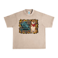 French Oak life is better with a shiba Urban Heavy Tee - RanaPortraitStore