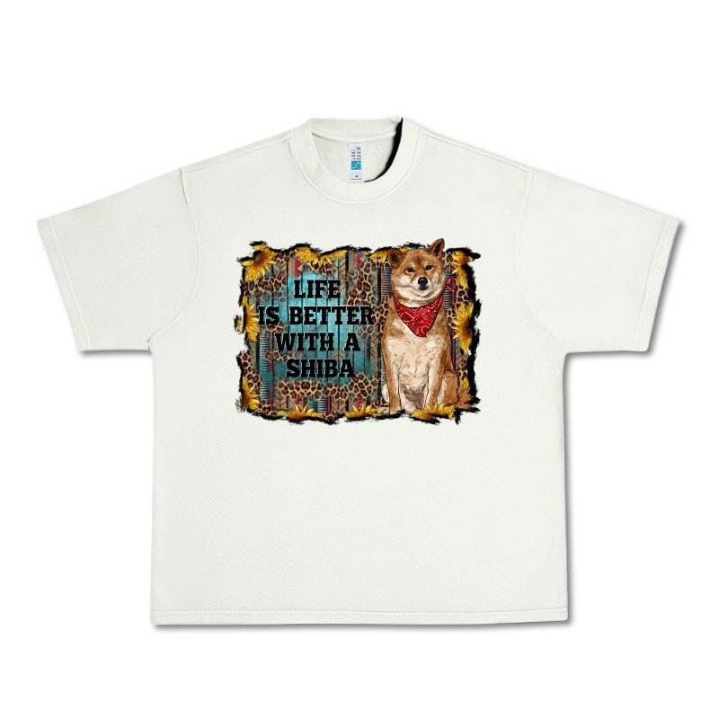 Life Is Better With A Shiba Urban Heavy Tee by RanaPortraitStore | Teevron