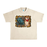 Sandshell life is better with a shiba Urban Heavy Tee - RanaPortraitStore
