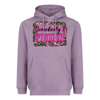 Lavender Western Somebody's Problem Heavyweight Hoodie - LillyAllenDesigns