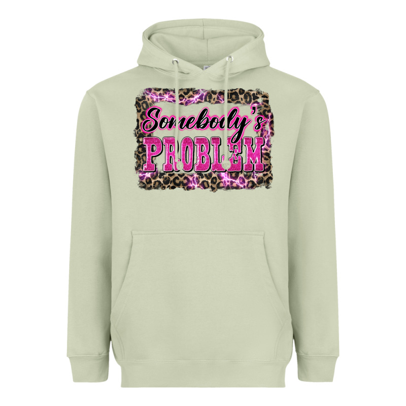 Western Somebody's Problem Heavyweight Hoodie by LillyAllenDesigns | Teevron