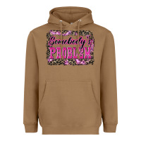 Toasted Coconut Western Somebody's Problem Heavyweight Hoodie - LillyAllenDesigns