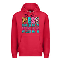 Cardinal It's all a mess the house the car Premium Hoodie - MaliasSmallBusiness
