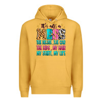 Mustard It's all a mess the house the car Premium Hoodie - MaliasSmallBusiness
