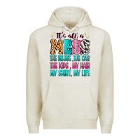 Oatmeal Heather It's all a mess the house the car Premium Hoodie - MaliasSmallBusiness
