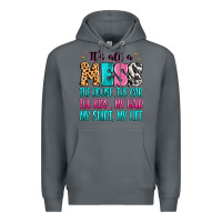 Rock It's all a mess the house the car Premium Hoodie - MaliasSmallBusiness