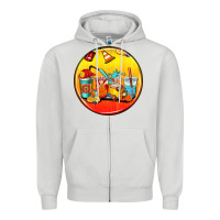 Dove Grey firefighter coasters Zipper Hoodie - AdoDesignShop