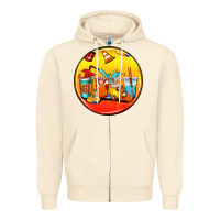 Sandshell firefighter coasters Zipper Hoodie - AdoDesignShop