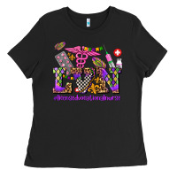 Black mardi gras  lvn licensed vocational nurse Ladies Tee - AdoDesignShop