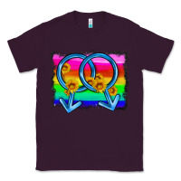 Plum lgbtq gender gay symbol Classic Tee - HRA Design Shop