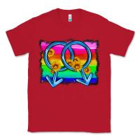 Red lgbtq gender gay symbol Classic Tee - HRA Design Shop