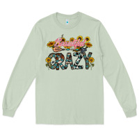 Matcha beautiful crazy Long Sleeve Tee - CowhideDigitalArt