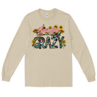 Mushroom beautiful crazy Long Sleeve Tee - CowhideDigitalArt