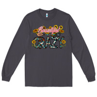 Smoke beautiful crazy Long Sleeve Tee - CowhideDigitalArt