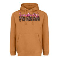 Meerkat Western Somebody's Problem Heavyweight Hoodie - LillyAllenDesigns