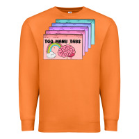 Carrot too many tabs Premium Sweatshirt - MaliasSmallBusiness