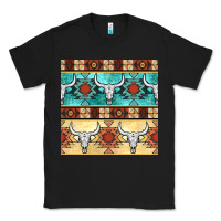 Black native american aztec seamless pattern 3 Classic Tee - BundleAndBundleShop