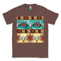 Chestnut native american aztec seamless pattern 3 Classic Tee - BundleAndBundleShop