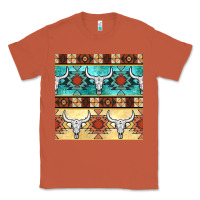 Copper native american aztec seamless pattern 3 Classic Tee - BundleAndBundleShop