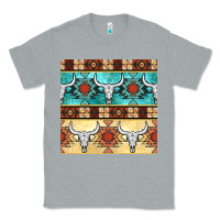 Heather Grey native american aztec seamless pattern 3 Classic Tee - BundleAndBundleShop
