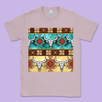 Native American Aztec Seamless Pattern 3 Classic Tee Designed By Bundleandbundleshop